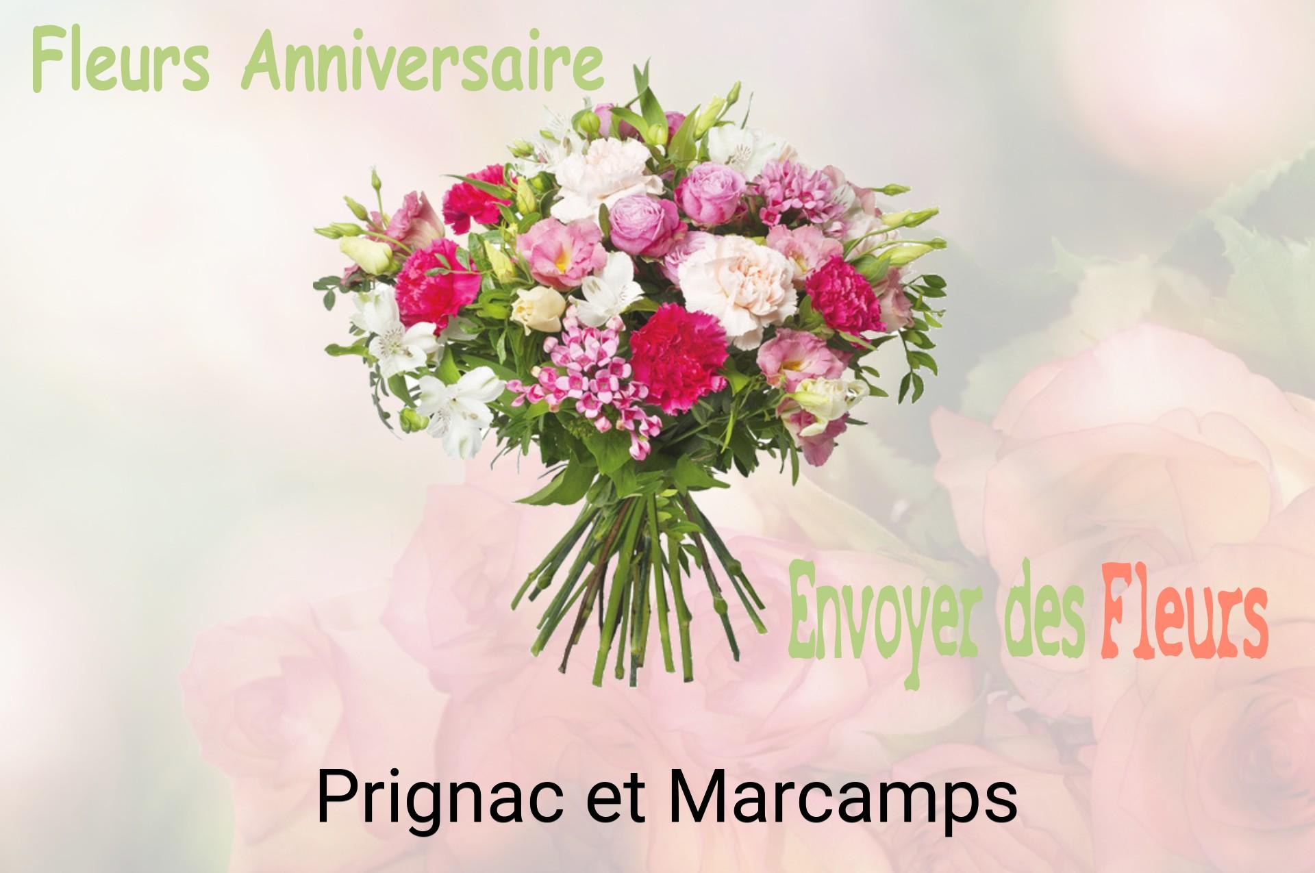 Bouquet de fleurs d’anniversaire livré à Prignac-et-Marcamps